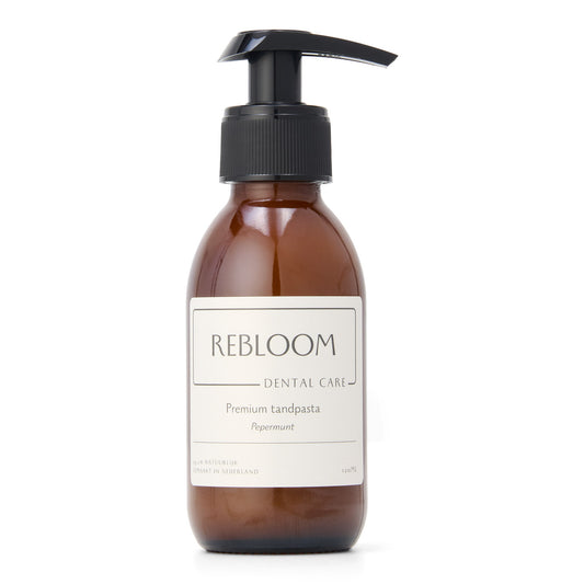 Flesje premium tandpasta - Pepermunt - 120ml / 2 tubes