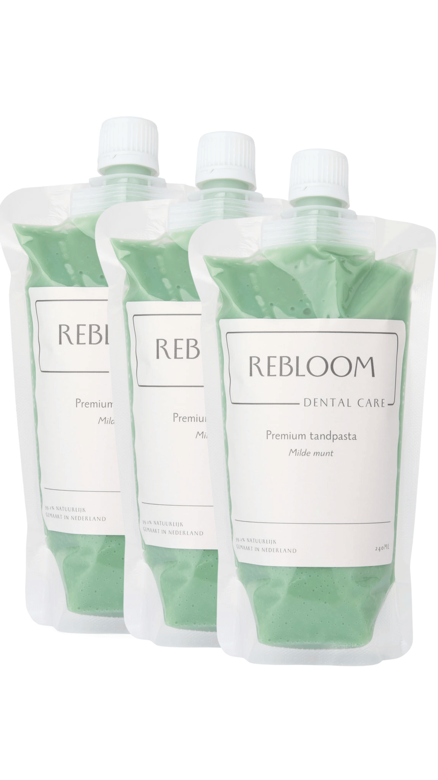 3 navullingen milde munt