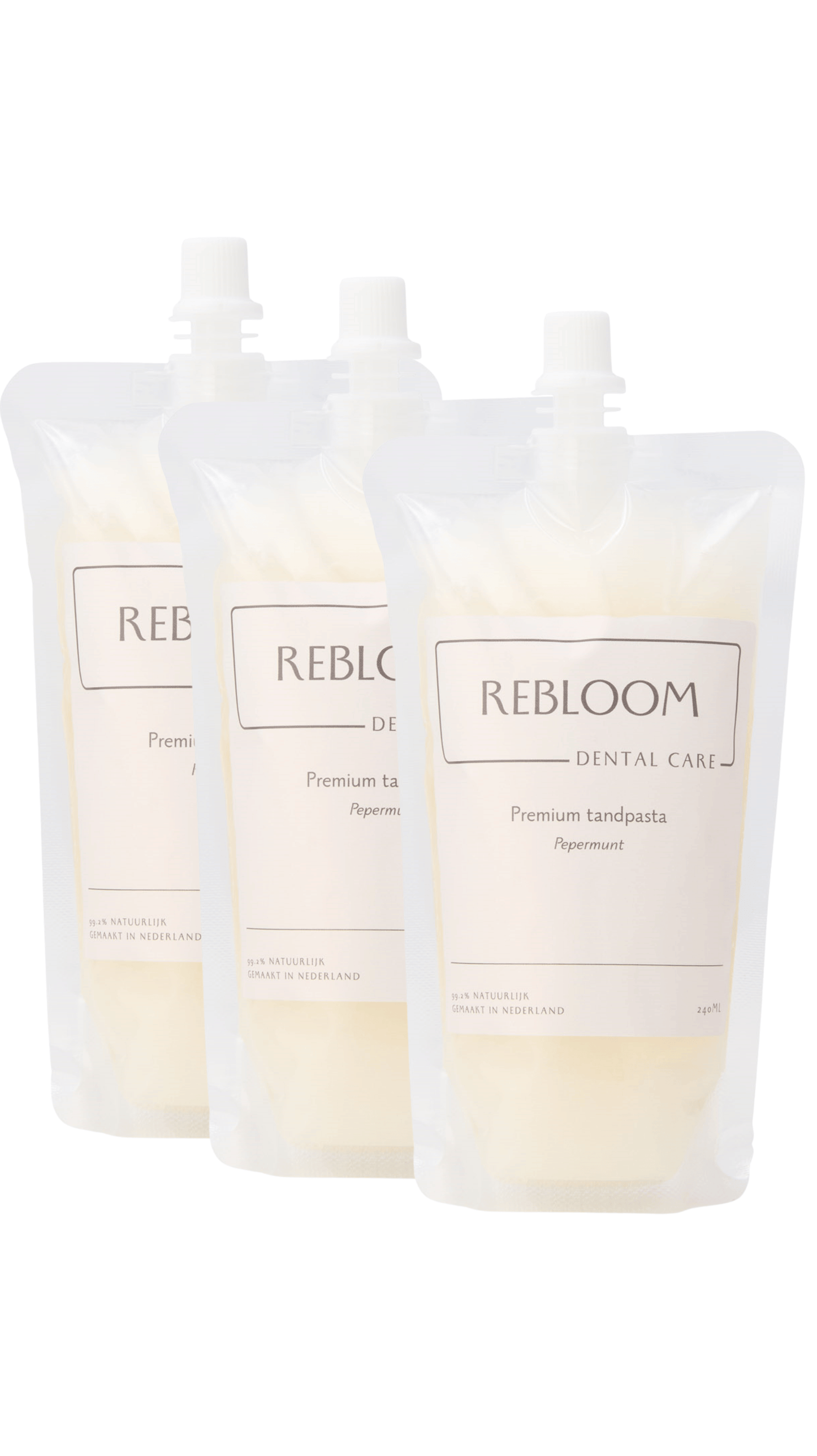 3 navullingen pepermunt