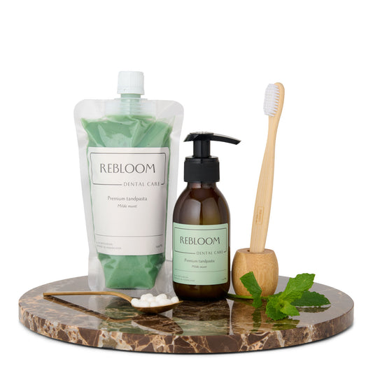 Cadeau pakket -premium tandpasta milde munt