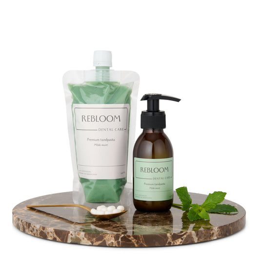 Starter set  -premium tandpasta milde munt